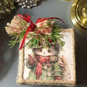 Christmas decorated Box